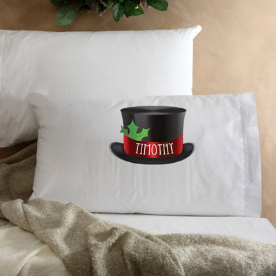 Personalized Kids' Christmas Character Pillowcase - Snowman - JDS