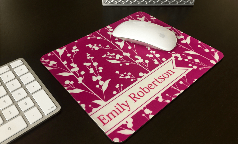 Personalized Mouse Pads - Berries Design -  - Qualtry