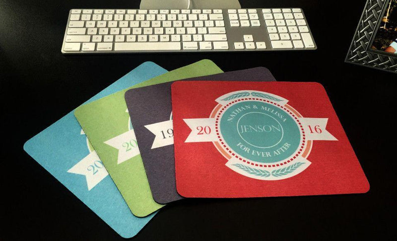 Personalized Mouse Pads - Scroll Design -