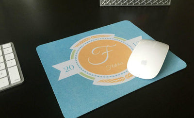 Personalized Mouse Pads - Scroll Design -