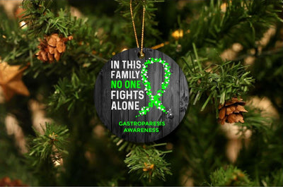 Personalizable No One Fights Alone Christmas Ornaments -  - Qualtry