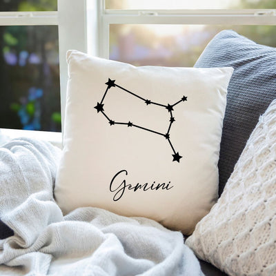 Astrology Zodiac Sign Throw Pillow -  - Qualtry