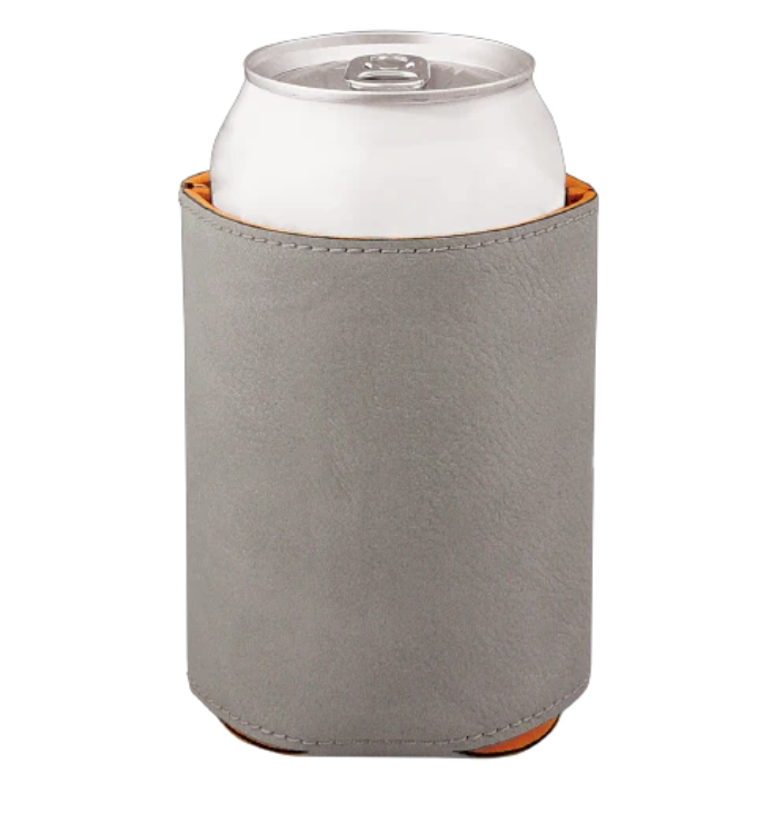 Personalized Can Coolers - Grey