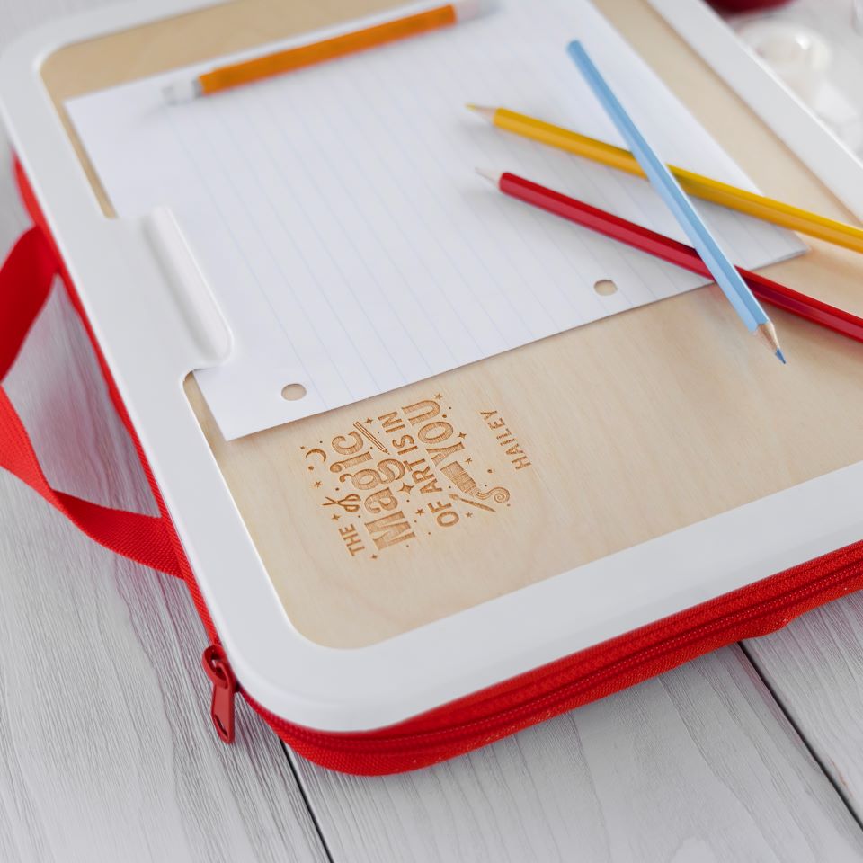Personalized Portable Drawing Case – A Gift Personalized