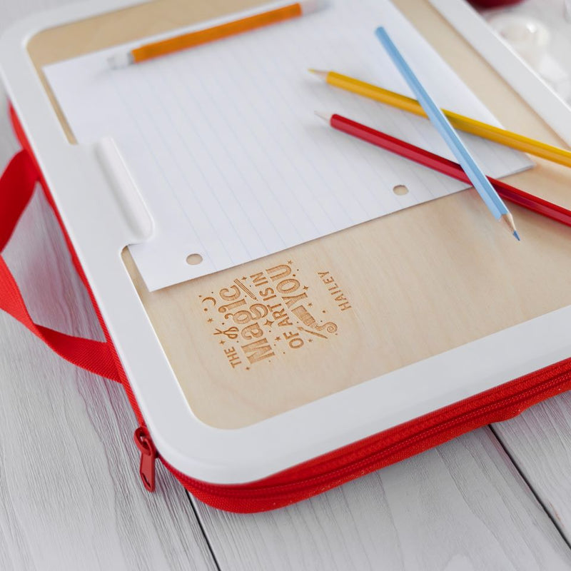 Personalized Portable Drawing Case -  - Qualtry