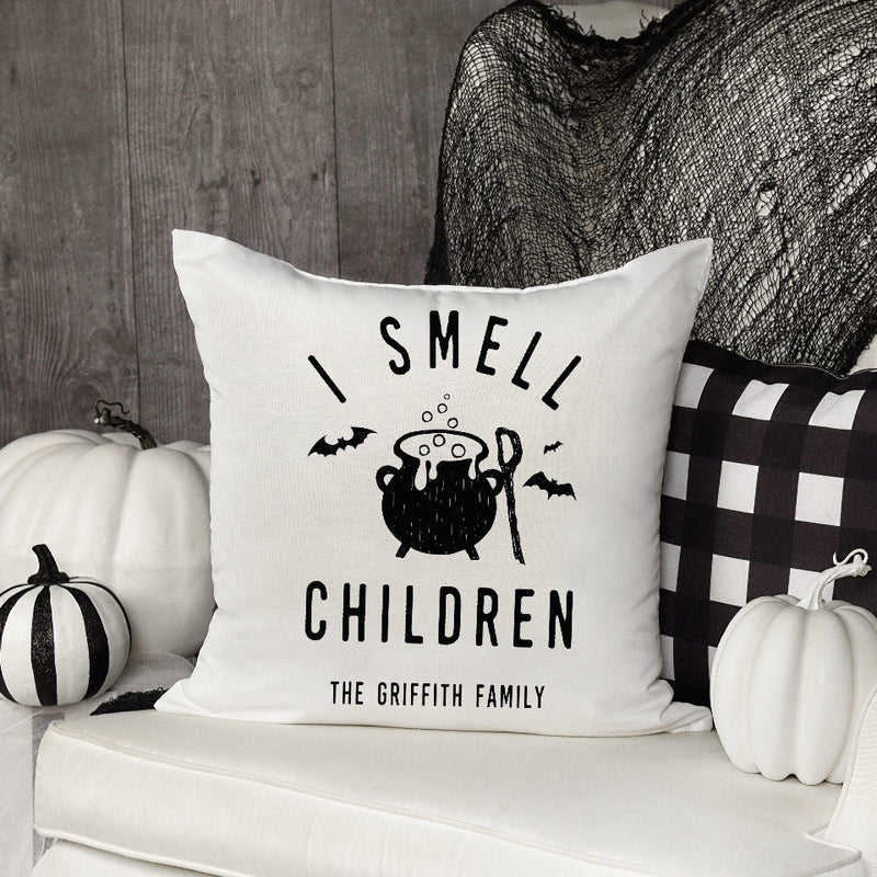 Personalized Haunted Halloween Throw Pillows (insert included) -  - Qualtry