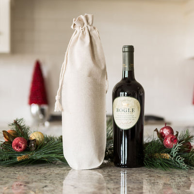 Personalized Christmas Wine Gift Bags -  - Qualtry