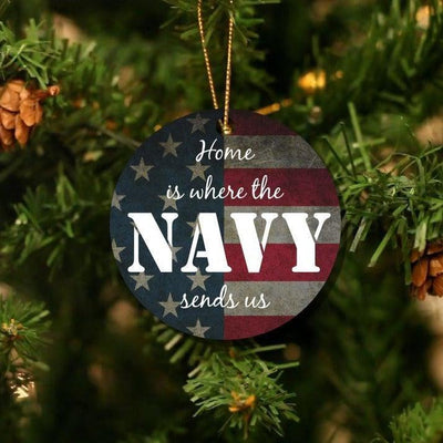 Personalizable Armed Services Christmas Ornaments -  - Qualtry