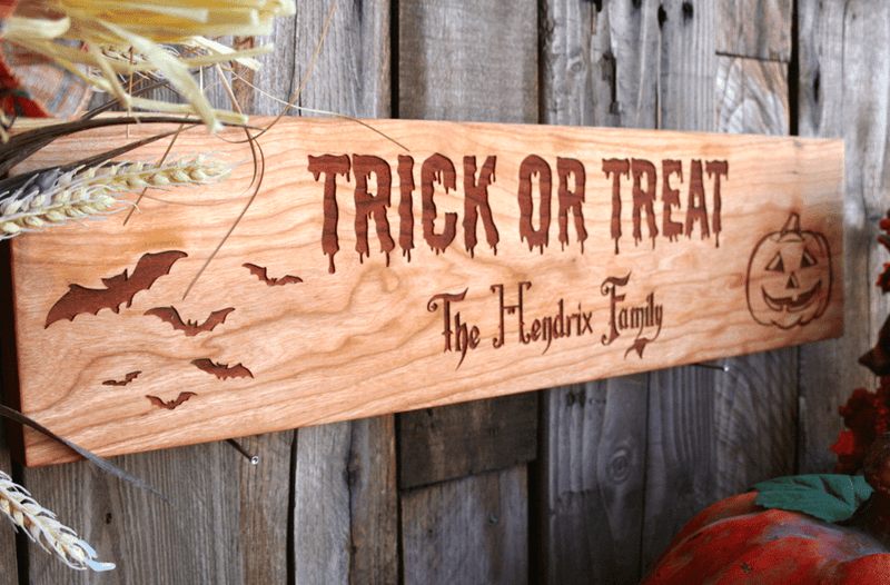 Personalized Halloween House Signs -  - Qualtry