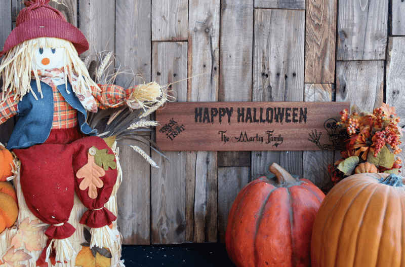 Personalized Halloween House Signs -  - Qualtry