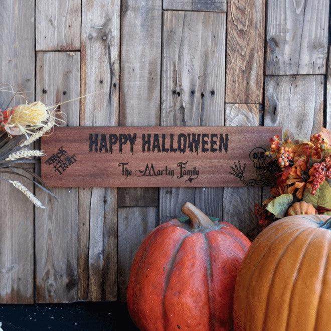 Personalized Halloween House Signs -  - Qualtry