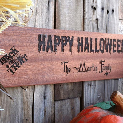 Personalized Halloween House Signs -  - Qualtry
