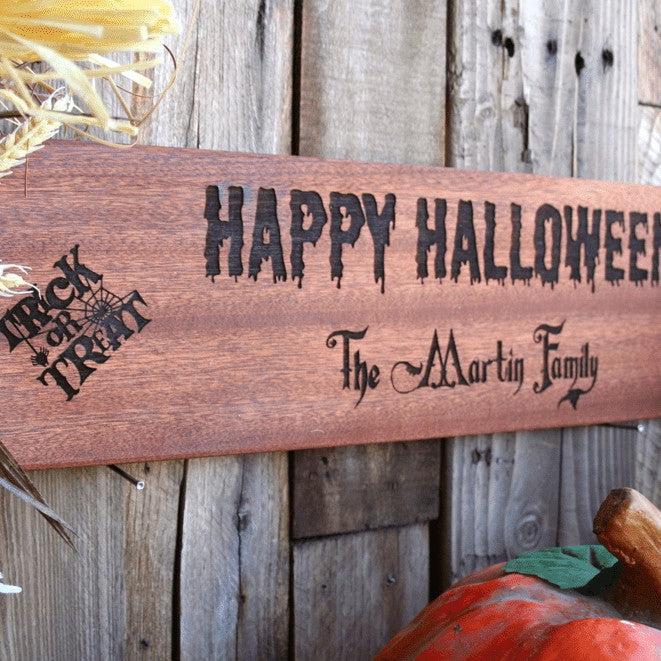 Personalized Halloween House Signs -  - Qualtry