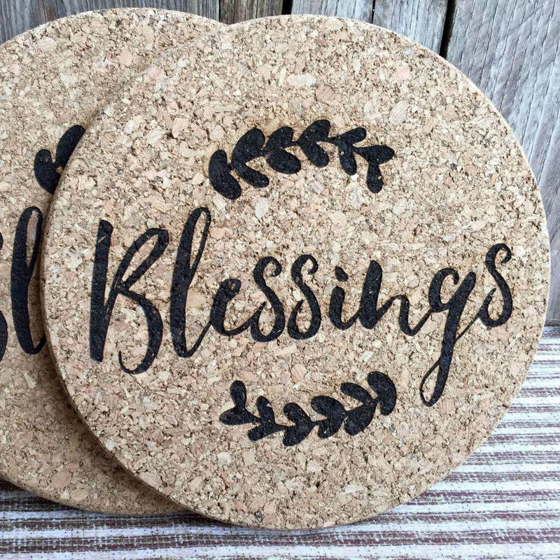 Personalized Large Thanksgiving Hot Pad (1 Pad) - 6 Amazing Designs -  - Qualtry