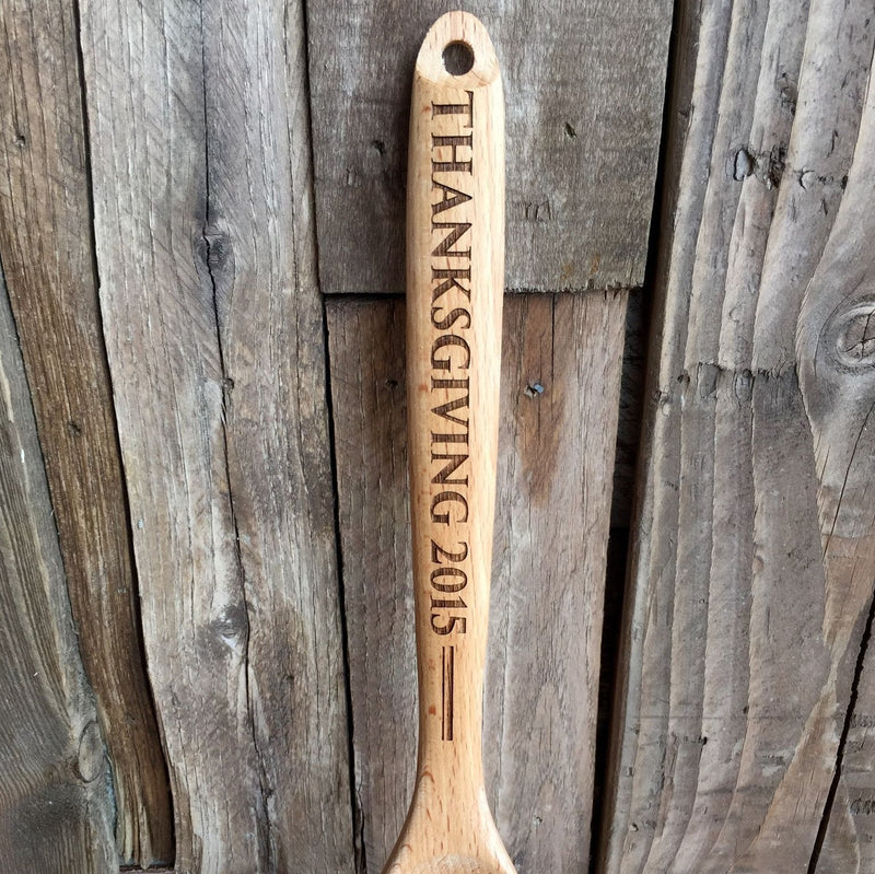 Personalized Decorative Thanksgiving Themed Wooden Spoons - 3 Amazing Designs -  - Qualtry