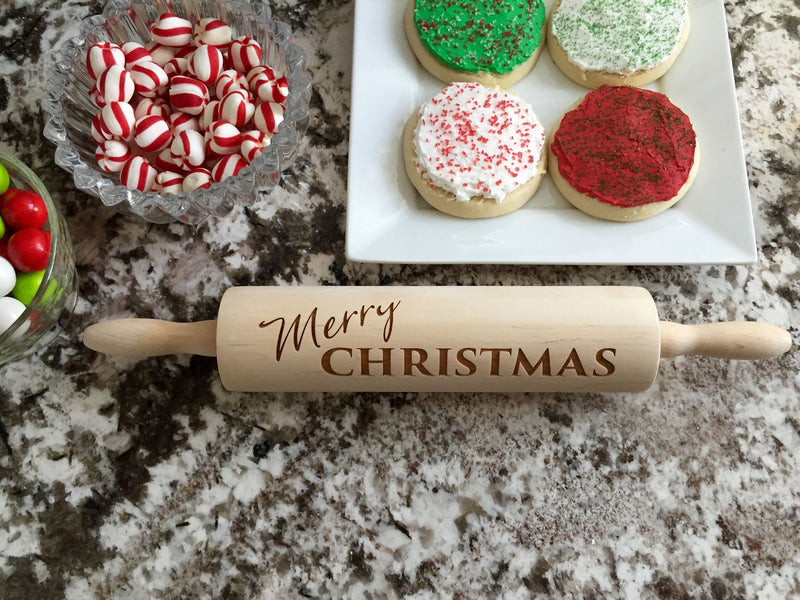 Personalized Christmas Rolling Pins - 5 Designs -  - Qualtry