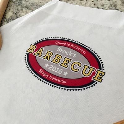 Personalized Grilling Aprons -