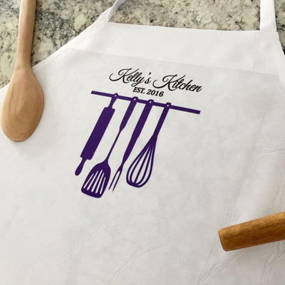 Personalized Classic Baking Aprons -  - Wingpress Designs