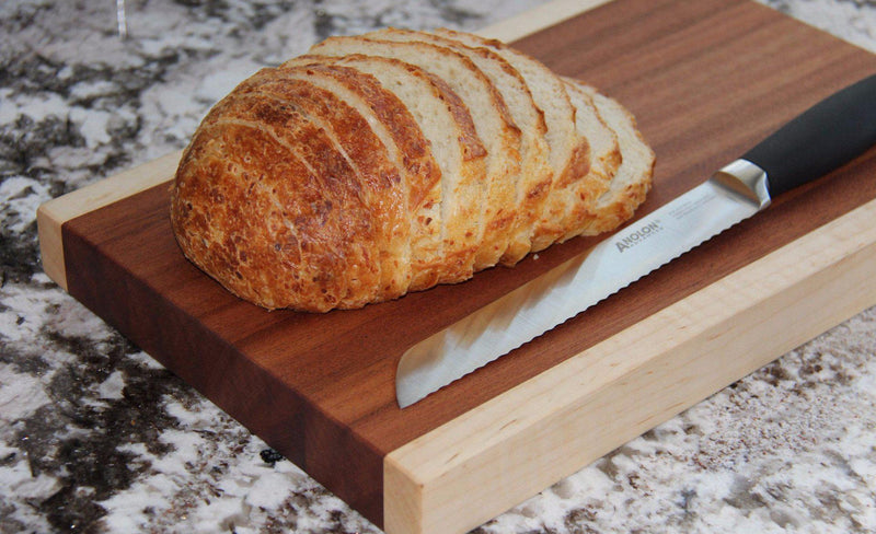 Butcher Block Cutting BoardMaple/Walnut 15x10 -  - Qualtry