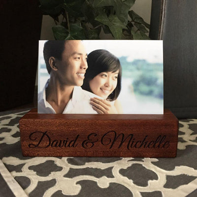 Personalized Wood Photo Blocks -  - Qualtry