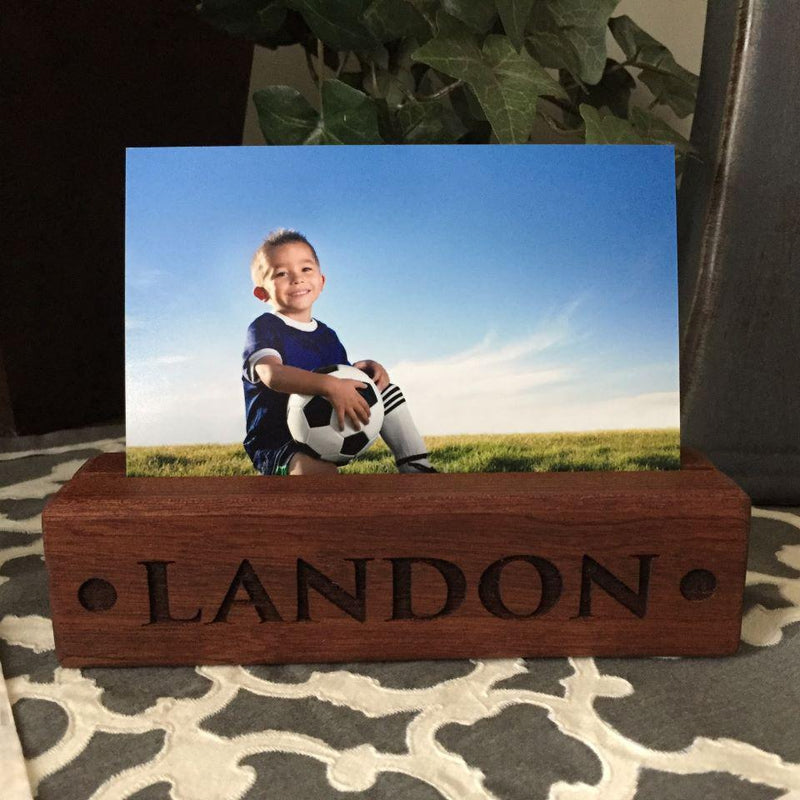 Personalized Wood Photo Blocks -  - Qualtry