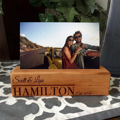 Personalized Wood Photo Blocks -  - Qualtry