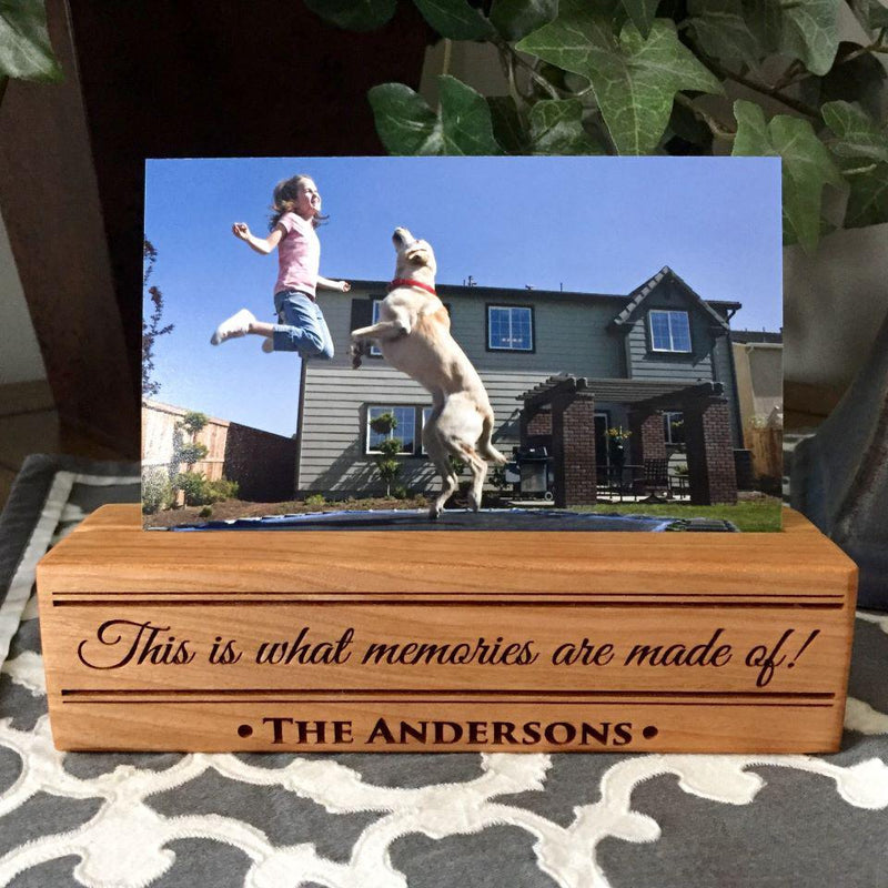 Personalized Wood Photo Blocks -  - Qualtry