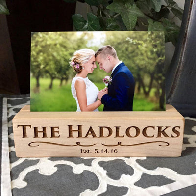 Personalized Wood Photo Blocks -  - Qualtry