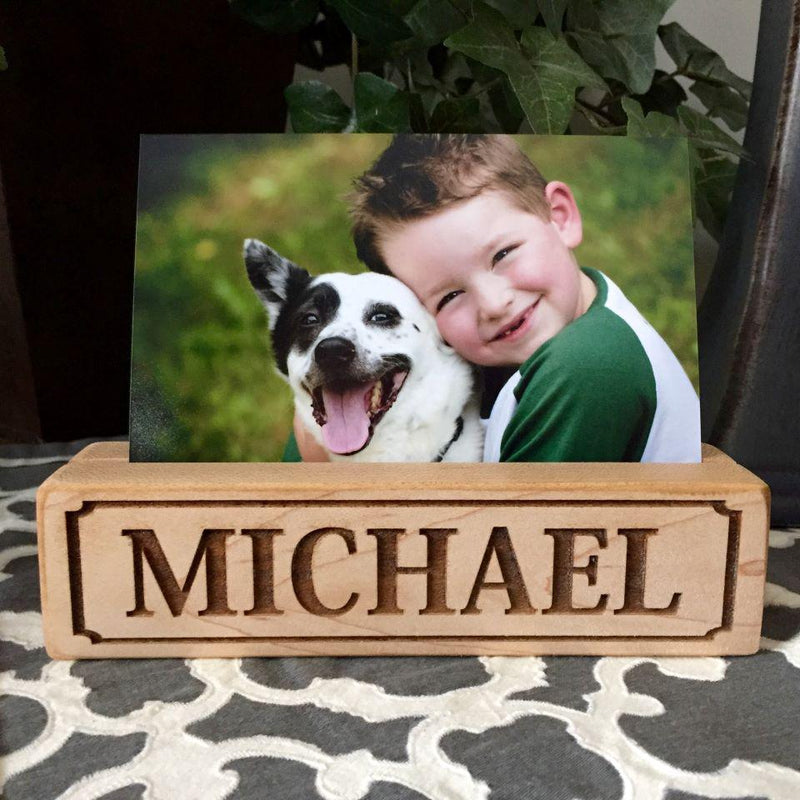 Personalized Wood Photo Blocks -  - Qualtry
