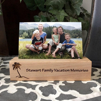 Personalized Wood Photo Blocks -  - Qualtry