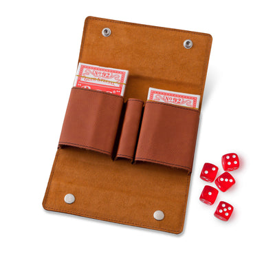Personalized Card & Dice Set - Rawhide -  - JDS