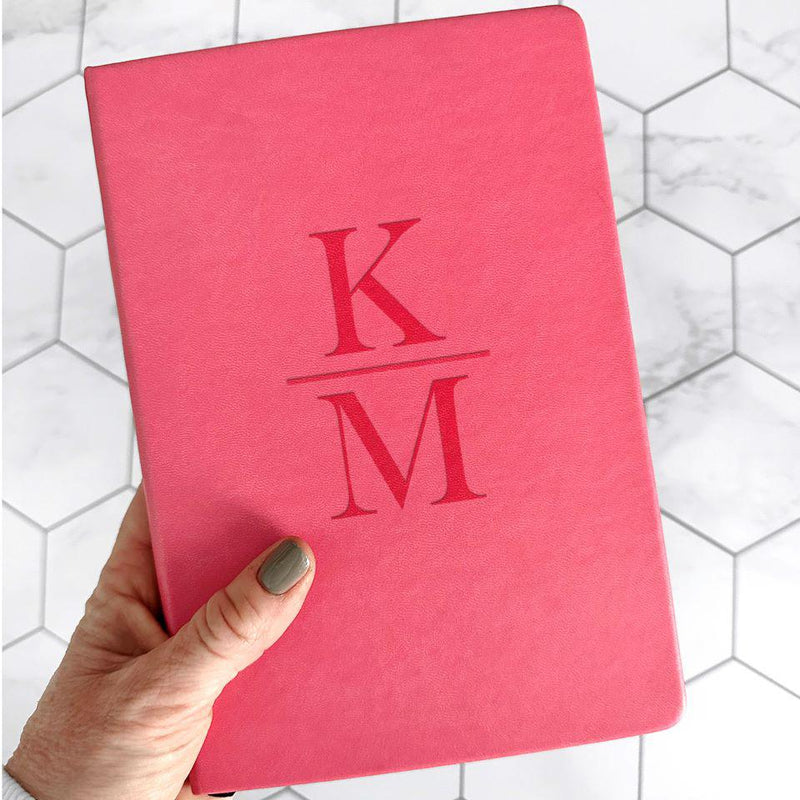 Personalized Leather Dot Journals -  - JDS