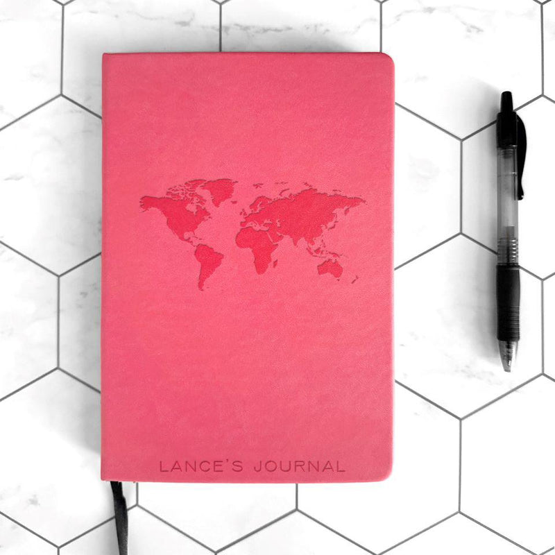 Personalized Leather Dot Journals -  - JDS
