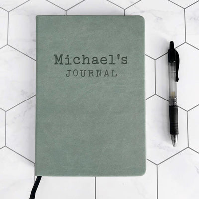 Personalized Leather Dot Journals -  - JDS