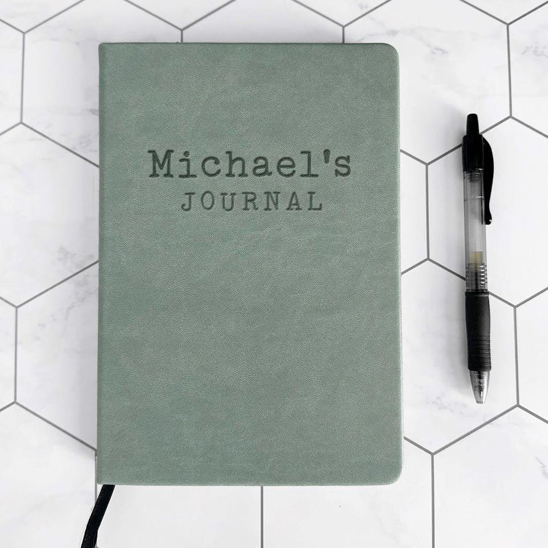 Personalized Leather Dot Journals -  - JDS