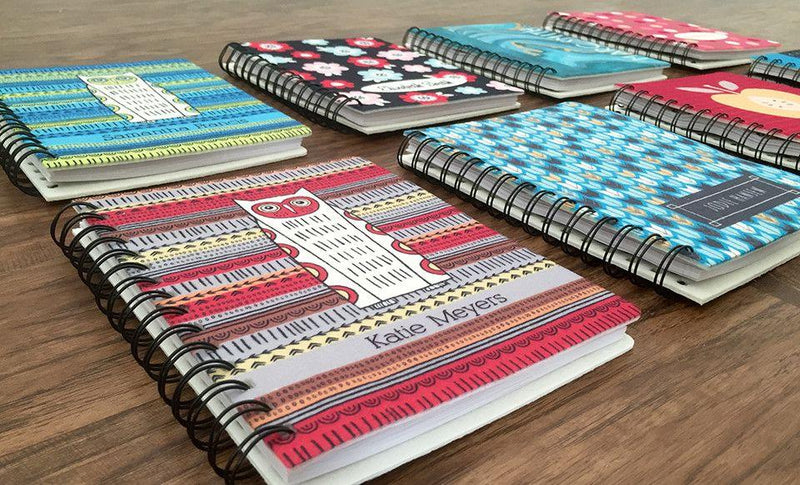 Personalized Large Spiral Notebooks -  - Qualtry