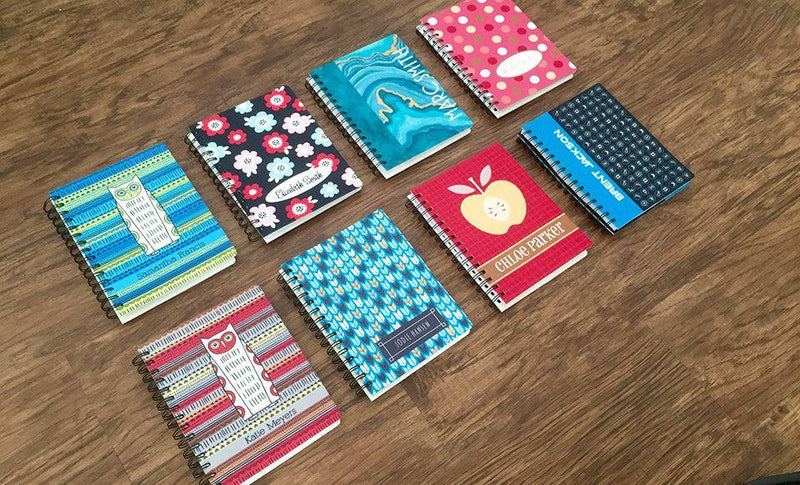 Personalized Large Spiral Notebooks -  - Qualtry