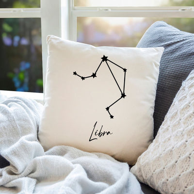 Astrology Zodiac Sign Throw Pillow -  - Qualtry