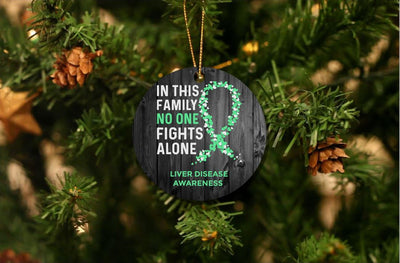 Personalizable No One Fights Alone Christmas Ornaments -  - Qualtry