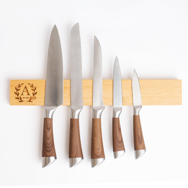 Personalized Magnetic Knife Holder -  - Qualtry