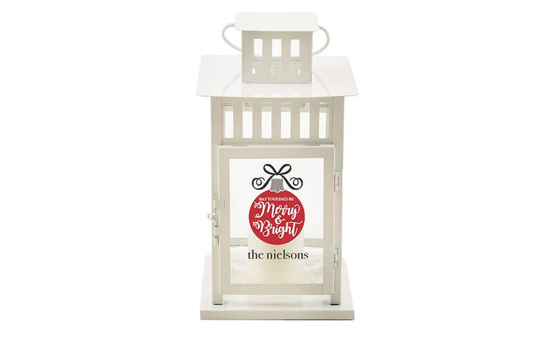 Personalized Christmas Lanterns -  - Qualtry