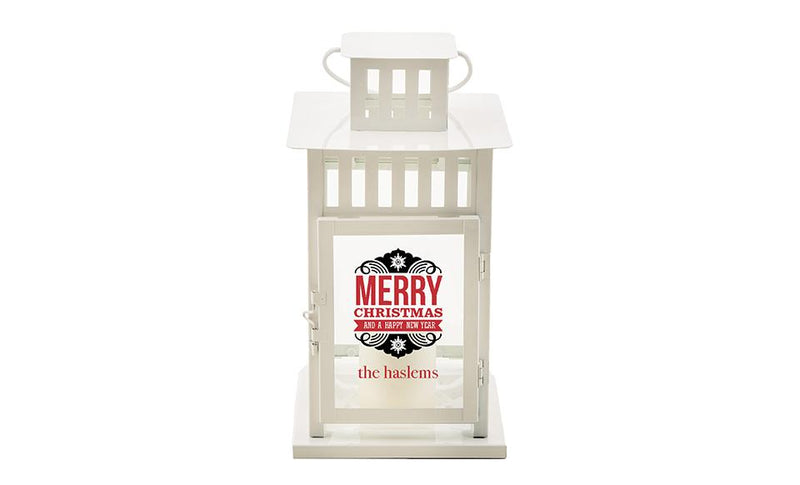 Personalized Christmas Lanterns -  - Qualtry
