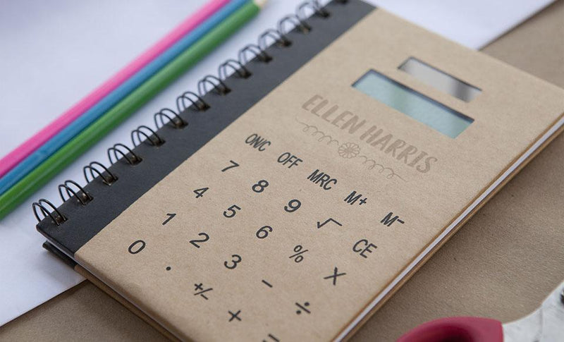 Personalized Calculator Notebook -  - Qualtry