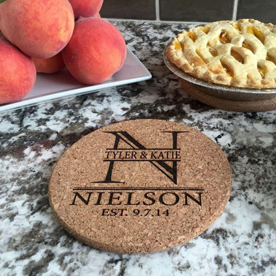 Personalized Large Kitchen Hot Pad -  - Qualtry