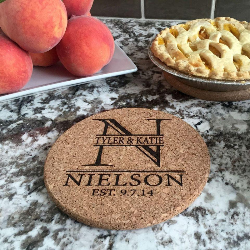 Personalized Large Kitchen Hot Pad -  - Qualtry