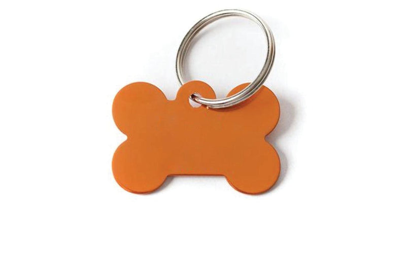 Personalized Large Pet Tags - Orange - Qualtry
