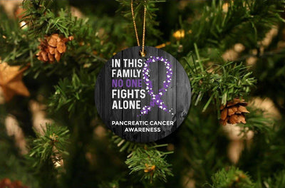Personalizable No One Fights Alone Christmas Ornaments -  - Qualtry