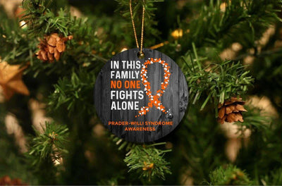 Personalizable No One Fights Alone Christmas Ornaments -  - Qualtry