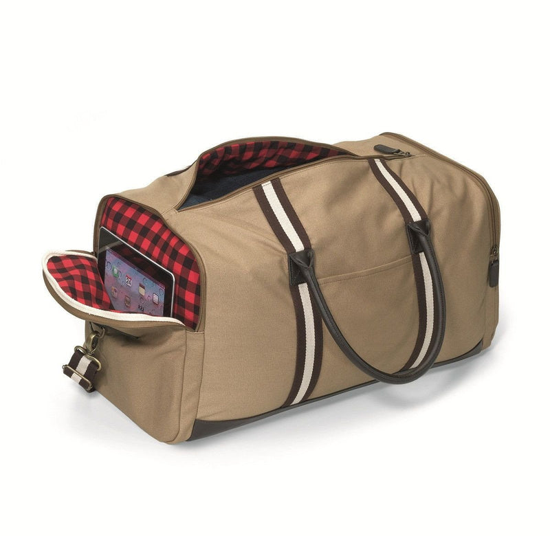 Personalized Heavy Canvas Weekender Duffle Bags -  - JDS