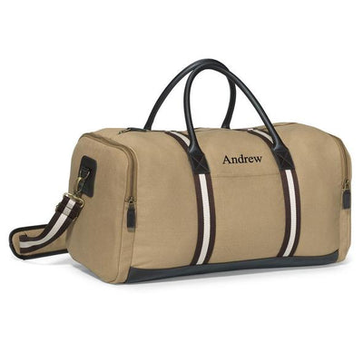 Personalized Heavy Canvas Weekender Duffle Bags -  - JDS
